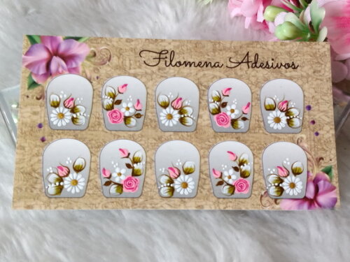Adesivos para unhas M