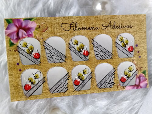Adesivos para unhas M