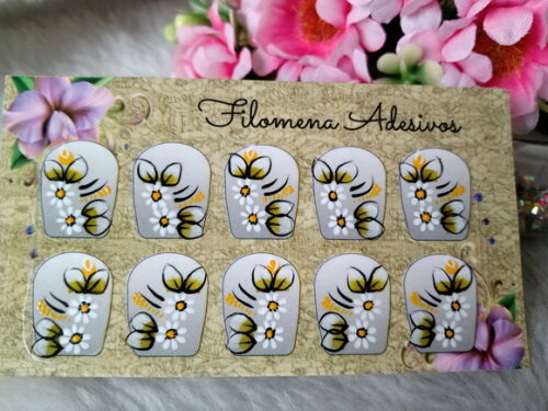 Adesivos para unhas M