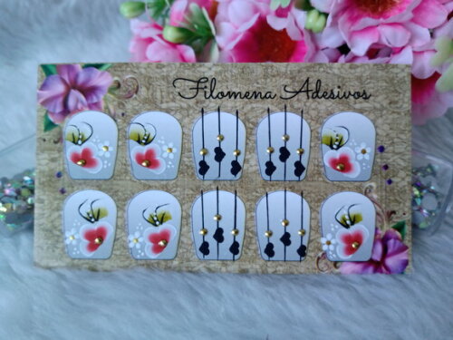Adesivos para Unhas m