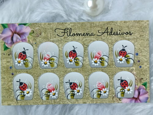 Adesivos Para Unhas M