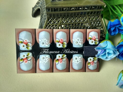 Adesivos para Unhas Naturais.