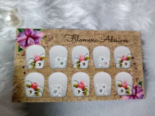 Adesivos para Unhas Naturais.