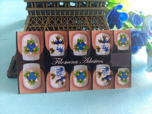 Adesivos para Unhas Naturais.