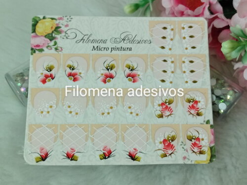 Adesivos para Unhas Naturais.