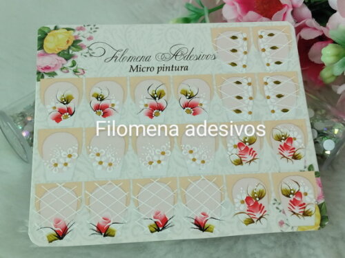 Adesivos para Unhas Naturais.