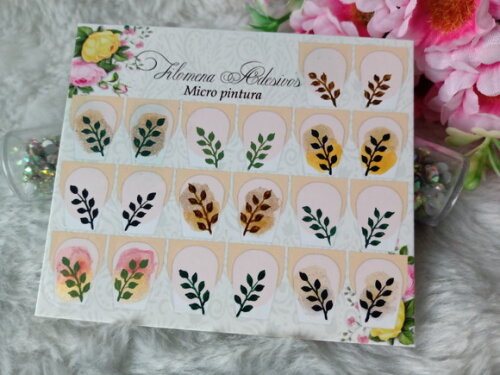 Adesivos para Unhas Naturais.
