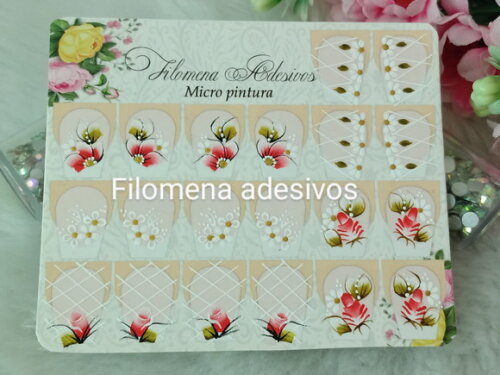 Adesivos para Unhas Naturais.