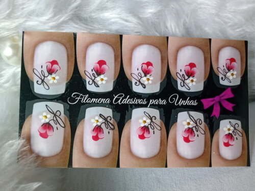 Adesivos para Unhas Naturais.