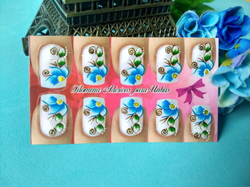 Adesivos para Unhas Naturais.