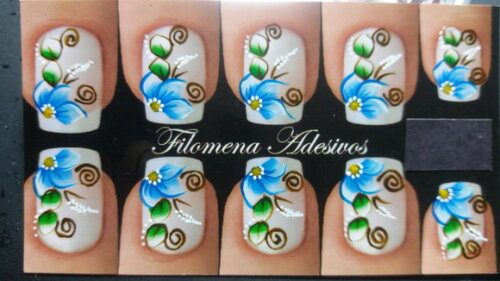 Adesivos para Unhas Naturais.