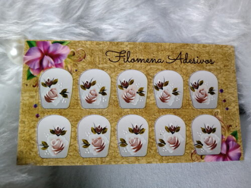 Adesivos para Unhas Naturais.