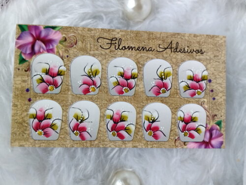 Adesivos para Unhas Naturais.
