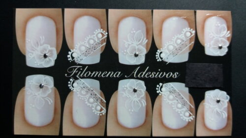 Adesivos para Unhas Naturais.