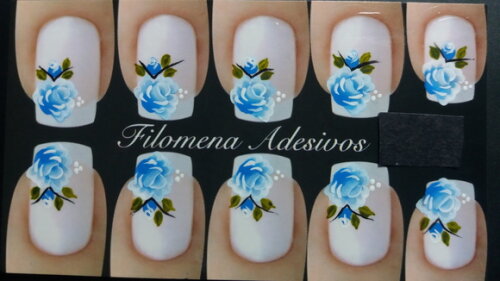 Adesivos para Unhas Naturais.