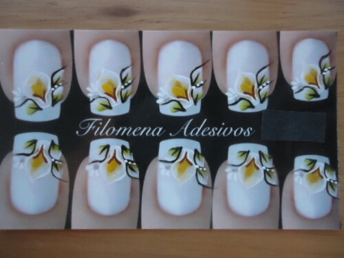 Adesivos para Unhas Naturais.