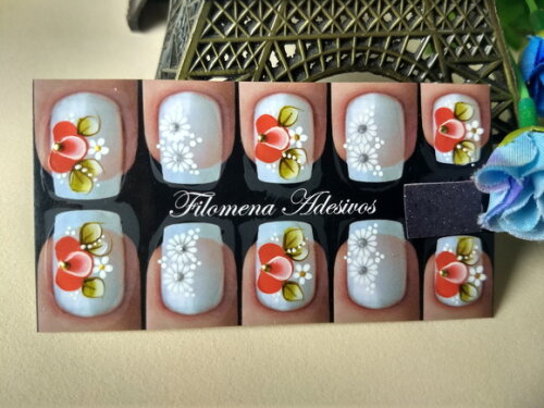 Adesivos para Unhas Naturais.