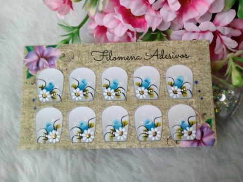 Adesivos para Unhas Naturais.