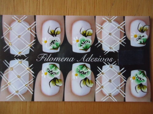 Adesivos para Unhas Naturais.