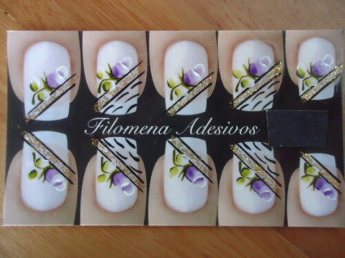 Adesivos para Unhas Naturais.