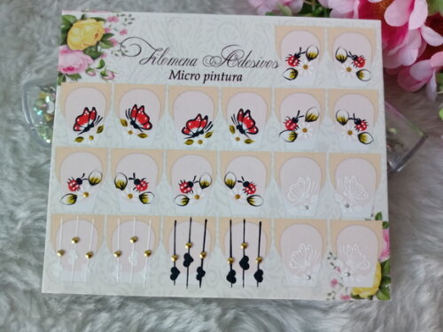 Adesivos Para Unhas Naturais.