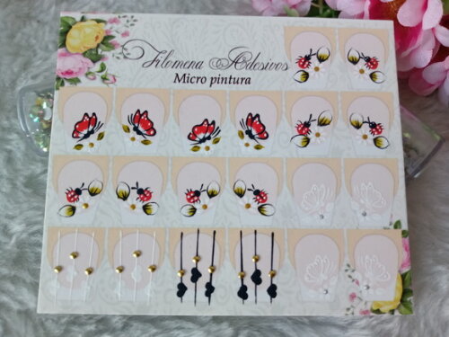 Adesivos Para Unhas Naturais.