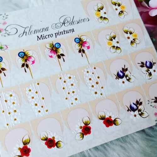 Adesivos Para Unhas Naturais.