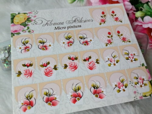 Adesivos Para Unhas Naturais.