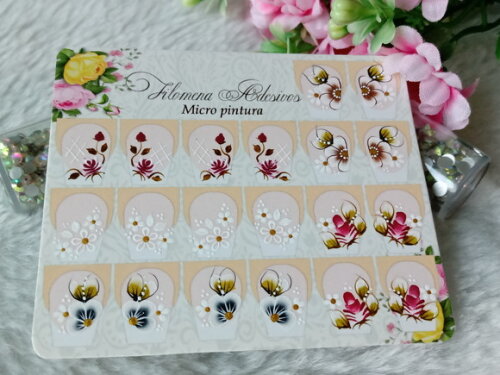Adesivos Para Unhas Naturais.