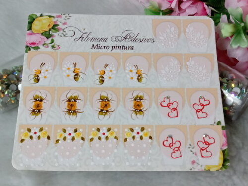 Adesivos Para Unhas Naturais.