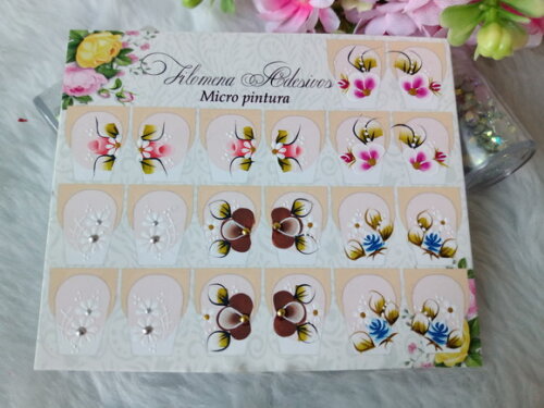 Adesivos Para Unhas Naturais.