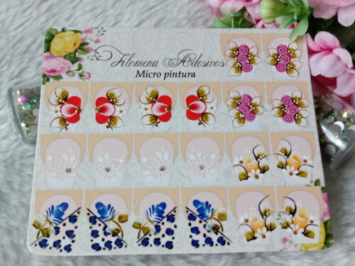 Adesivos Para Unhas Naturais.