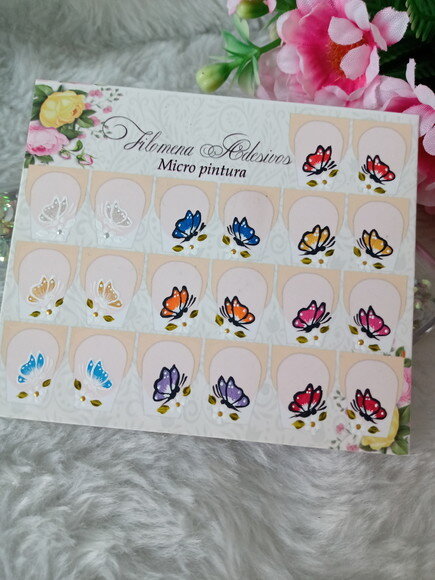 Adesivos Para Unhas Naturais.