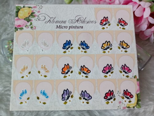 Adesivos Para Unhas Naturais.