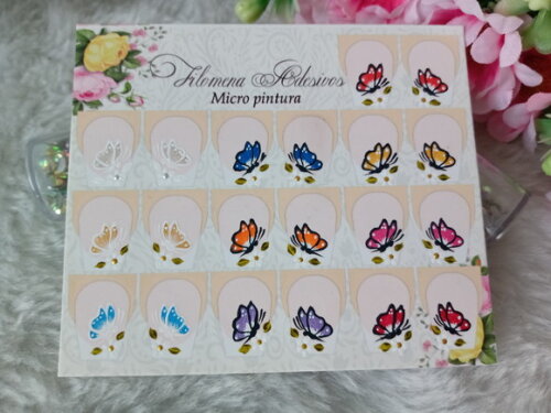 Adesivos Para Unhas Naturais.