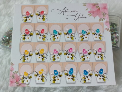 Adesivos Para Unhas Naturais.