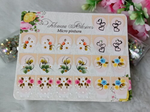 Adesivos Para Unhas Naturais.