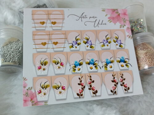 Adesivos Para Unhas Naturais.