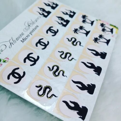 Adesivos Para Unhas Naturais.