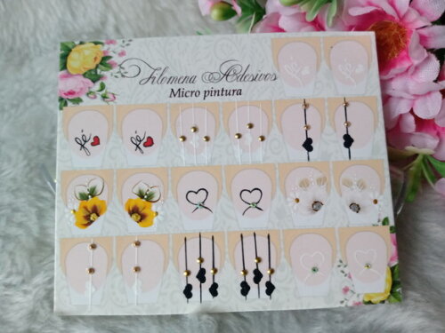 Adesivos Para Unhas Naturais.