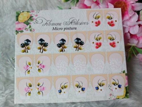 Adesivos Para Unhas Naturais.