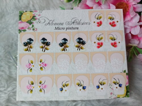 Adesivos Para Unhas Naturais.