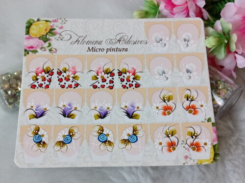 Adesivos Para Unhas Naturais.