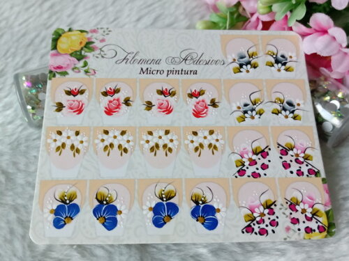 Adesivos Para Unhas Naturais.