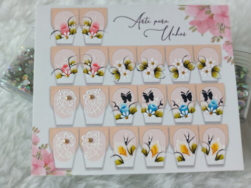 Adesivos Para Unhas Naturais.