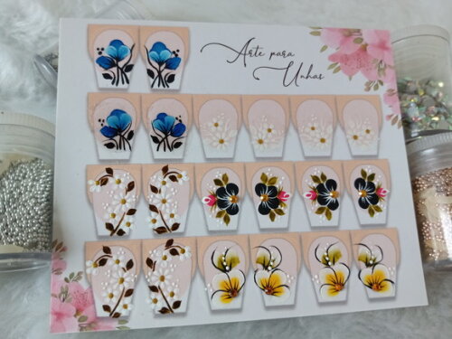 Adesivos Para Unhas Naturais.