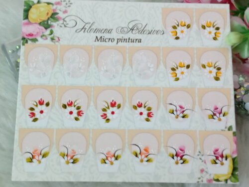 Adesivos Para Unhas Naturais.