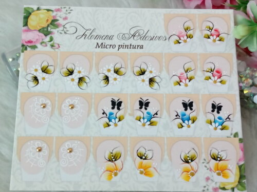 Adesivos Para Unhas Naturais.