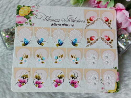 Adesivos Para Unhas Naturais.