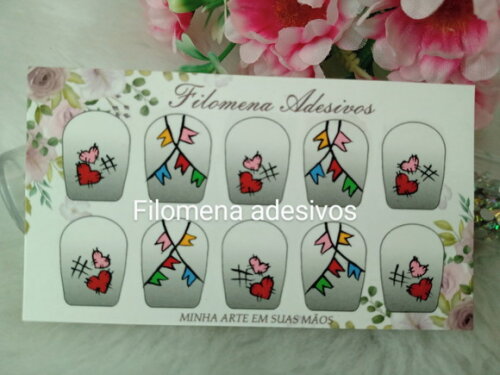 Adesivos para Unhas, P, m